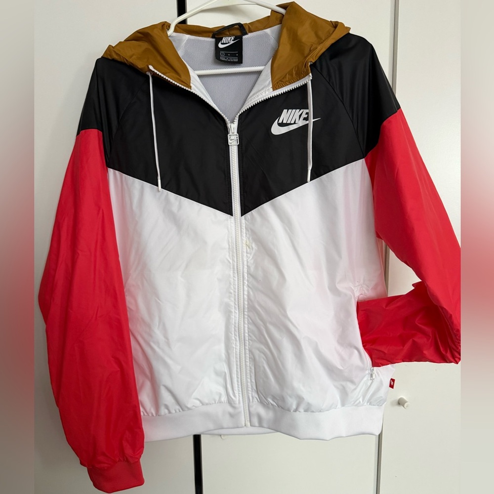 Nike Black, and White Jacket